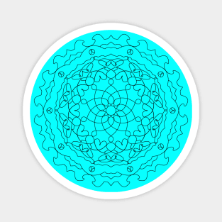 Mandala Design Magnet